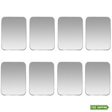 Metal Plates for Magnetic Phone Mount, 8-Pack Steel Discs 3M Adhesive