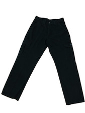 Wrangler Men's Cargo Relaxed Fit Black 30x30 100 Cotton Pants Tech Pocket