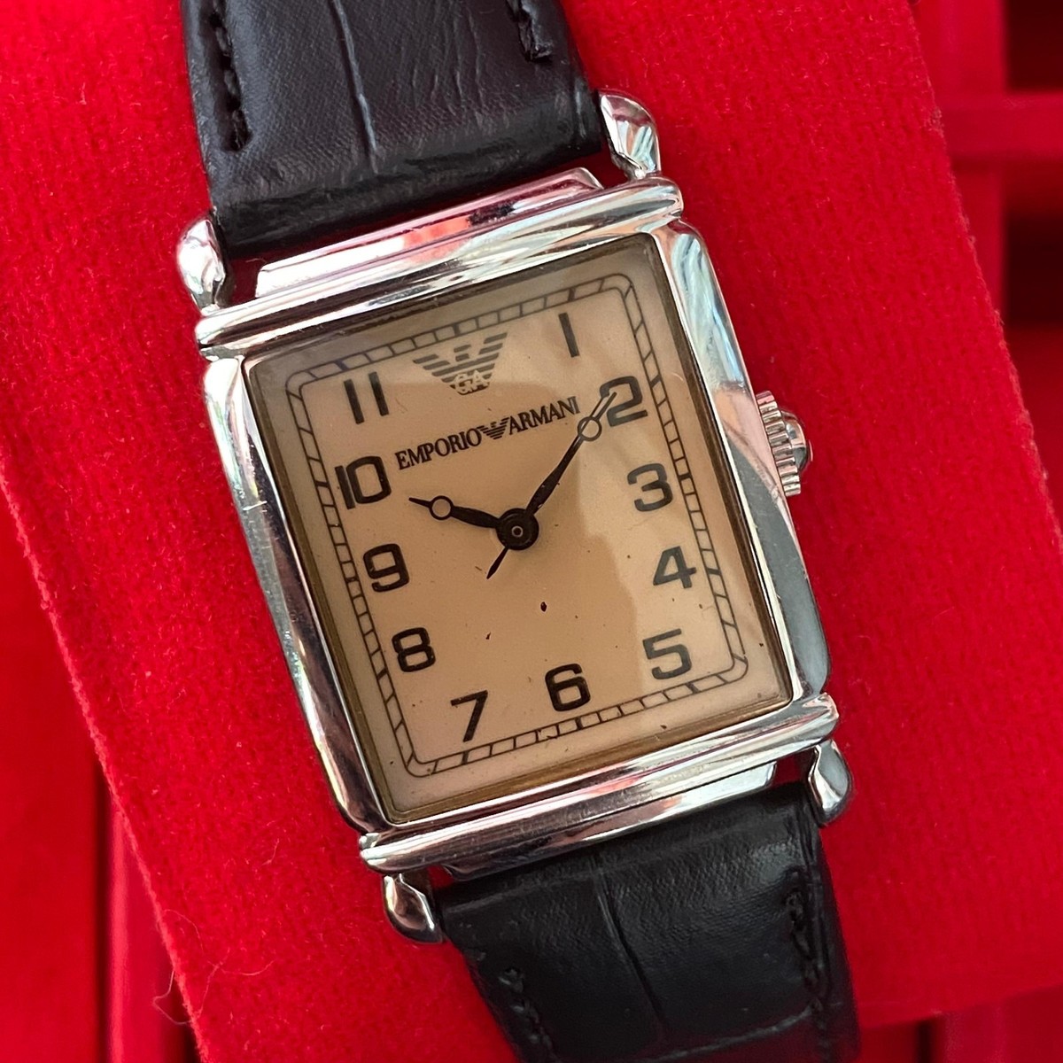 Brown Vintage Armani Watch Emporio Armani Sport Chronograph Brown