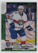 2017-18 O-Pee-Chee Platinum Emerald Surge /10 Jonathan Huberdeau #94 05fy