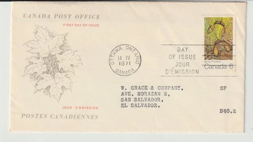 CANADA, 1971 Springtime  FDC / 2388