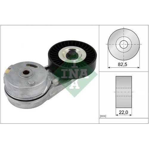 Riemenspanner Keilrippenriemen Schaeffler INA 534 0124 30 FüR Alfa Romeo Fiat-image