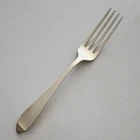 Towle Sterling Silver Dinner Fork Solid Handle Monogrammed "R"