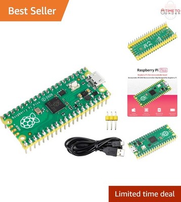 Raspberry Pi Pico Microcontroller Board Dual-Core ARM Cortex M0+ 264MB SRAM 2...