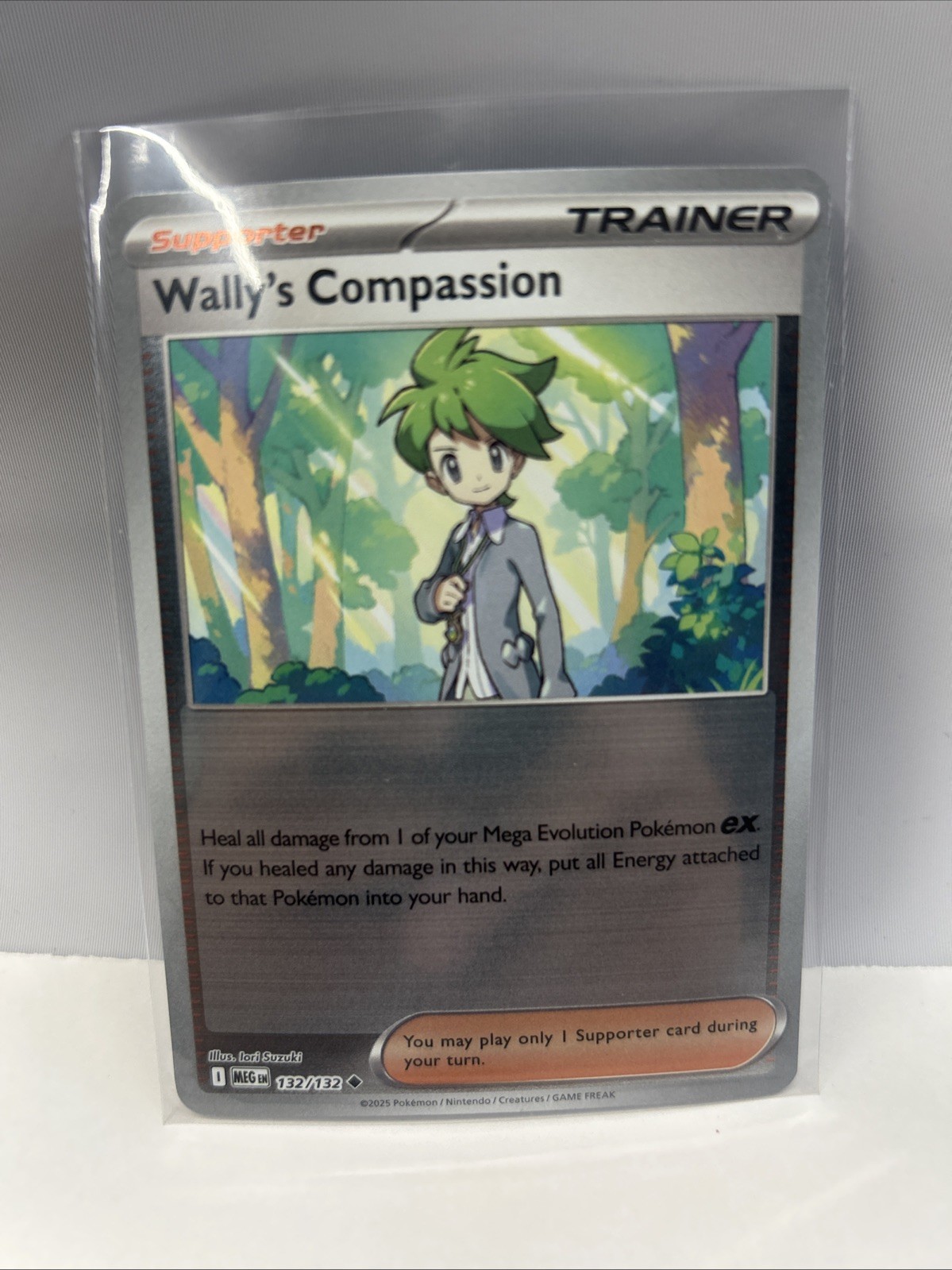 Wally's Compassion 132/132 Me01: Mega Evolution Reverse Holo