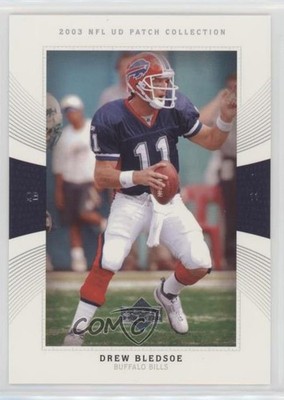 2003 Upper Deck UD Patch Collection Drew Bledsoe #16 7l6