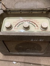 Vintage Bush Valve Radio Spares Or Repair, Sold Untested