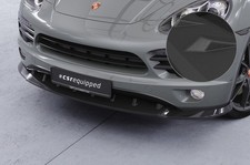 Cup Spoiler Lippe Front Ansatz Schwert für Porsche Cayenne Typ 92A CSL470-S