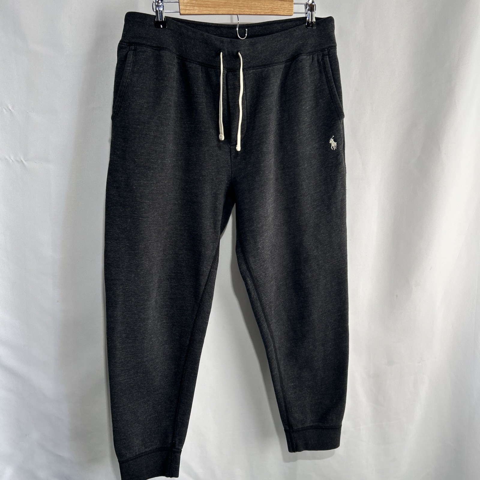 Polo Ralph Lauren Women’s Size Large Jogger Sweatpants Fleece Gray