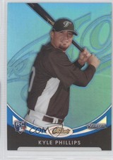 2010 Topps Finest Blue Refractor 60/299 Kyle Phillips #137 2u3