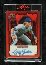 2025 Leaf Metal Halloween Blood Prismatic 6/13 Kelly Gruber #BA-KG2 Auto 0fo5