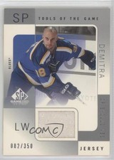2000 SP Game Used Edition Tools of the Numbered to 350 82/350 Pavol Demitra 8s9