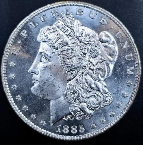 1885-P Morgan Silver Dollar *Outstanding Prooflike GEM*