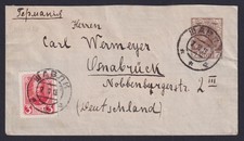 Lithuania Siauliai Cover to DE 1913/10/07