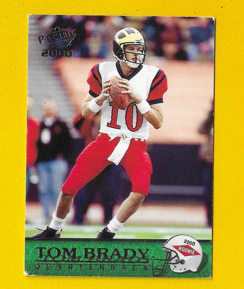 Tom Brady Football Pacific Rookie Sports Trading Cards