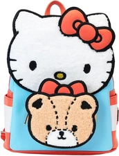 Loungefly Sanrio Hello Kitty & Bear Mini Backpack Purse NWT