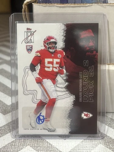 2025 Topps Signature Omarr Norman-Lott Rookie Class Autographs (RAW)