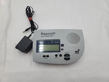 Reecom R-1630 Weather Hazard Alert NOAA Radio w/ AC Power Adapter Tested & Works