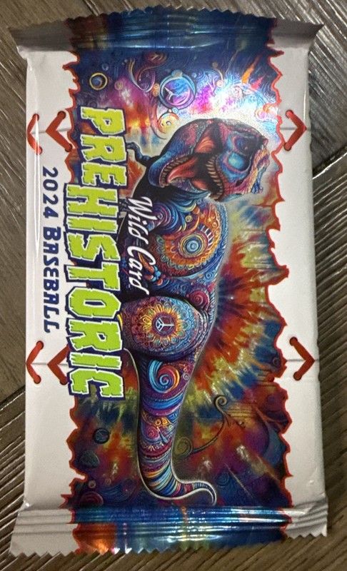 2024 Wild Card PreHistoric Factory Sealed Pack💥⚾️💥 (1) Baseball Card Only