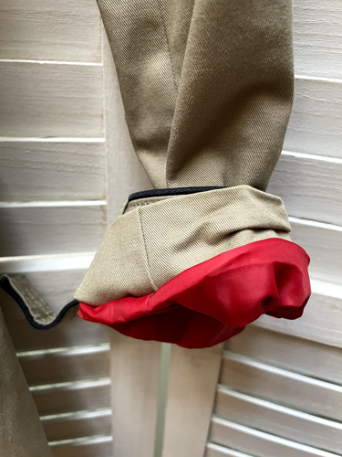 Vintage Merona Women's Trench Rain Coat Small Lined, Water Repellant - Picture 8 of 17