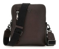 Guess Torino Top Zip Crossbody Bag UmhäNgetasche Tasche Dark Brown Dunkelbraun
