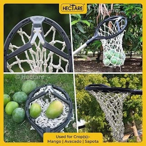 Lightweight Mango Fruit Picker/Harvester with 4 Replaceable Sharp Blade| Cotton - Picture 6 of 6