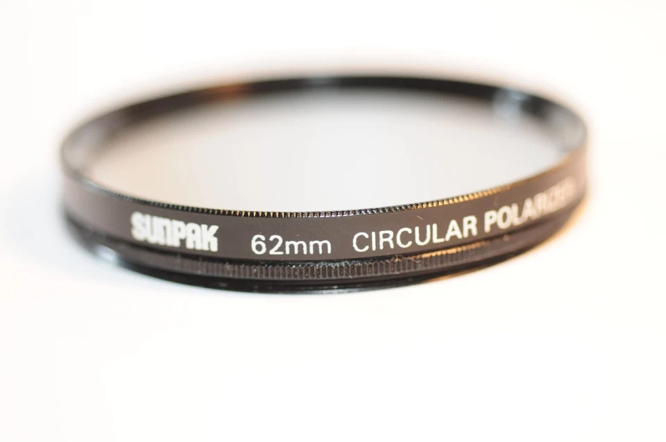 TWO 2 Sunpak 62mm filters UV & Circ polarizer for Canon Nikon Sigma Tamron lens - Image 2 of 4