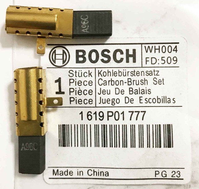 Kohlebürsten Set 1619P01777 Für Bosch Bohrhammer - Ersatz Für PBH 2500 RE, PBH 2100