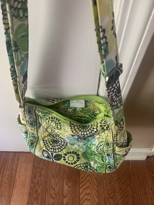 Green Vera Bradley bag. Vera Bradley | Bags | Vera Bradley Large Green Paisley Tote  main image 4