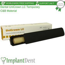 UniCrown LC Temporary C&B Material Sculptable Dental Composite Resin Light Cure