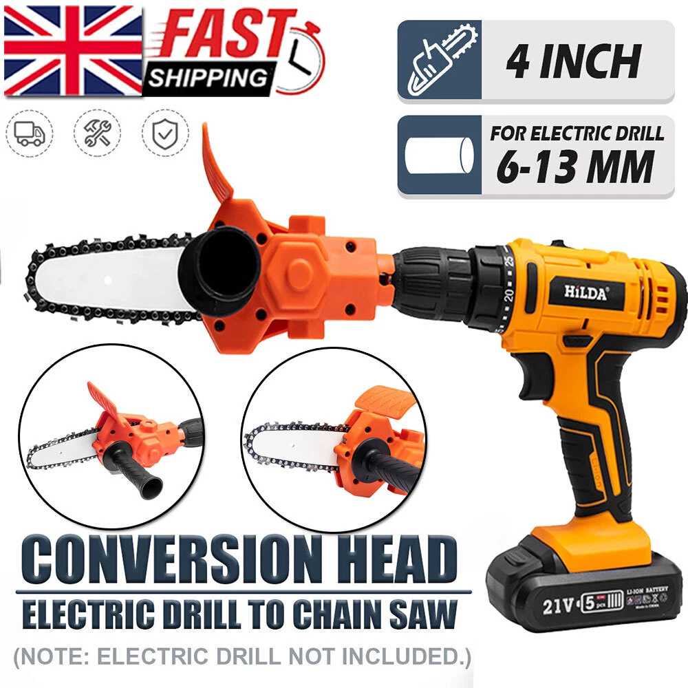 Drill sale saw attachment