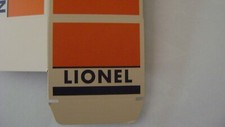Lionel Unnumbered B Unit Box w/insert licensed reproduction 