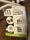 2 -Over The Door Hook Hanger Bathroom Bedroom Storage 4 Prongs White NEW College — photo 3