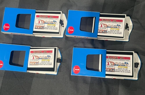 *RARE* 2022 PAMP 75th Anniv. Bazooka Gum 40g Silver Reverse-Proof Bar 500 Minted