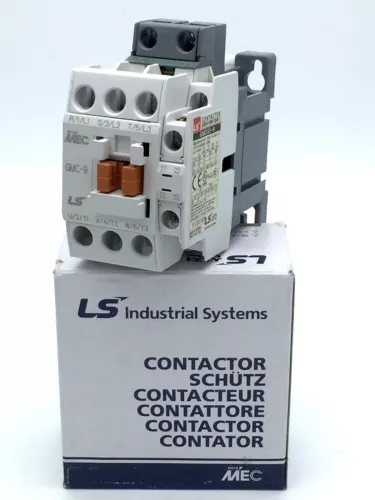 LS GMC-9 Contactor 3P 11A 240V AC Coil 50/60Hz GMC(D)-9 1a1b x 3 pcs