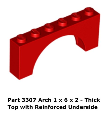LEGO (x1) ARCH Assorted Sizes / Colors / Configuration (See Descriptions) - Picture 12 of 80