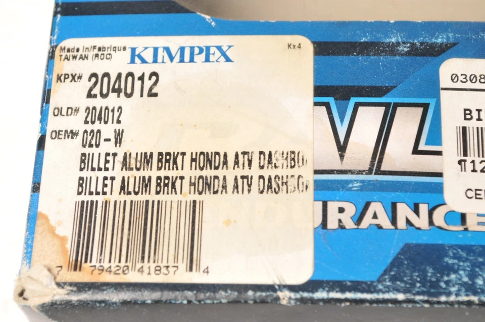 Trail Tech 020-W Billet Aluminum Bracket for Honda ATV Dashboard | 204012 - Image 3 of 3