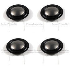 4PCS 25.4mm 25.5mm 1" silk Titanium Dome Tweeters ASV voice coil Round Wire