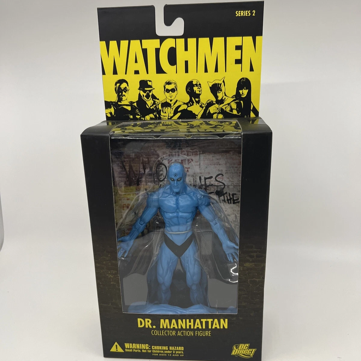 DC Direct Watchmen Comic Book Heroes Plastic Action Figures for
