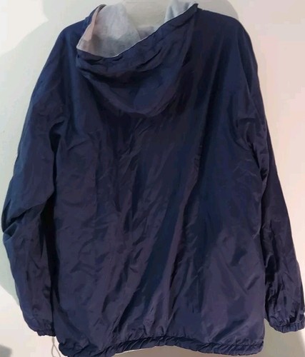 Nice Mens NBA Indiana Pacers Basketball Pro Edge Reversible Coat Jacket 2X - Picture 5 of 5