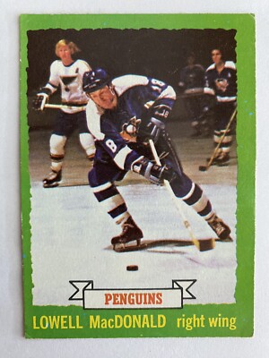 1973-74 Topps #128 Lowell MacDonald Vintage Hockey Card