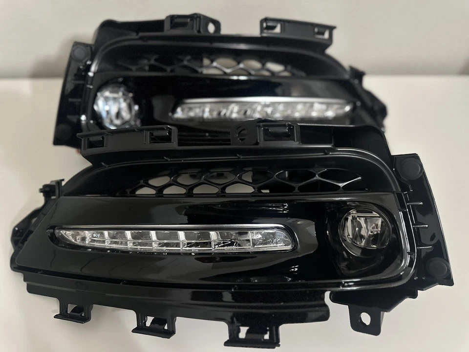 Luces de conducción antiniebla dobles LED completas con interruptor de soportes para Chrysler 300srt 2015-2020 Foto 4 de 4