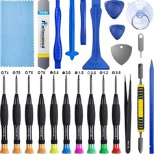 Repair Kit for iPhone 15 14 13 12 11 Pro Max/XS/XR/X/8 Plus/7/6,iPad Pro /24pcs/