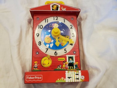 fisher price music box teaching clock 2009