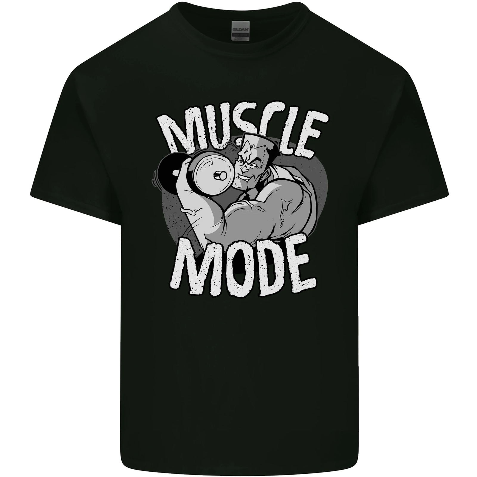 Gym Muscle Mode Bodybuilding Weightlifting Mens Cotton T-Shirt Tee Top