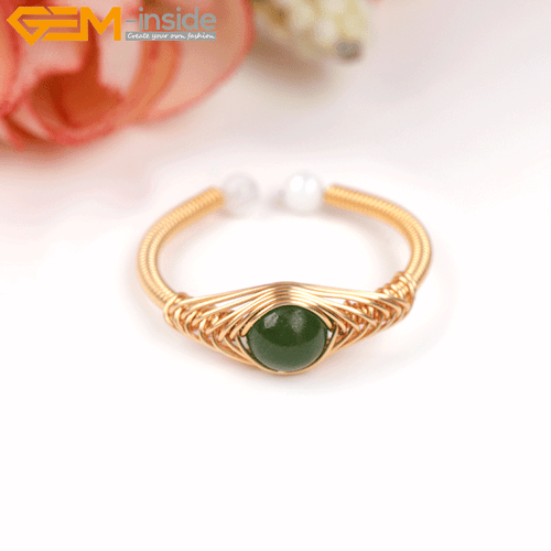 Rings & Bracelet Set Weaving Open Adjustable Power Chakras Gold Filled Jewellery - Picture 39 of 119