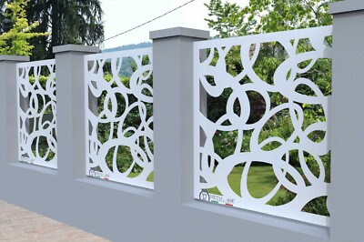 Screen Pannelli Decorativi Tagliati Laser Per Recinzioni In Alluminio