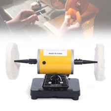200W Jewellery Polishing Machine Dental Lab Mini Lathe Buffing Polisher Grinder