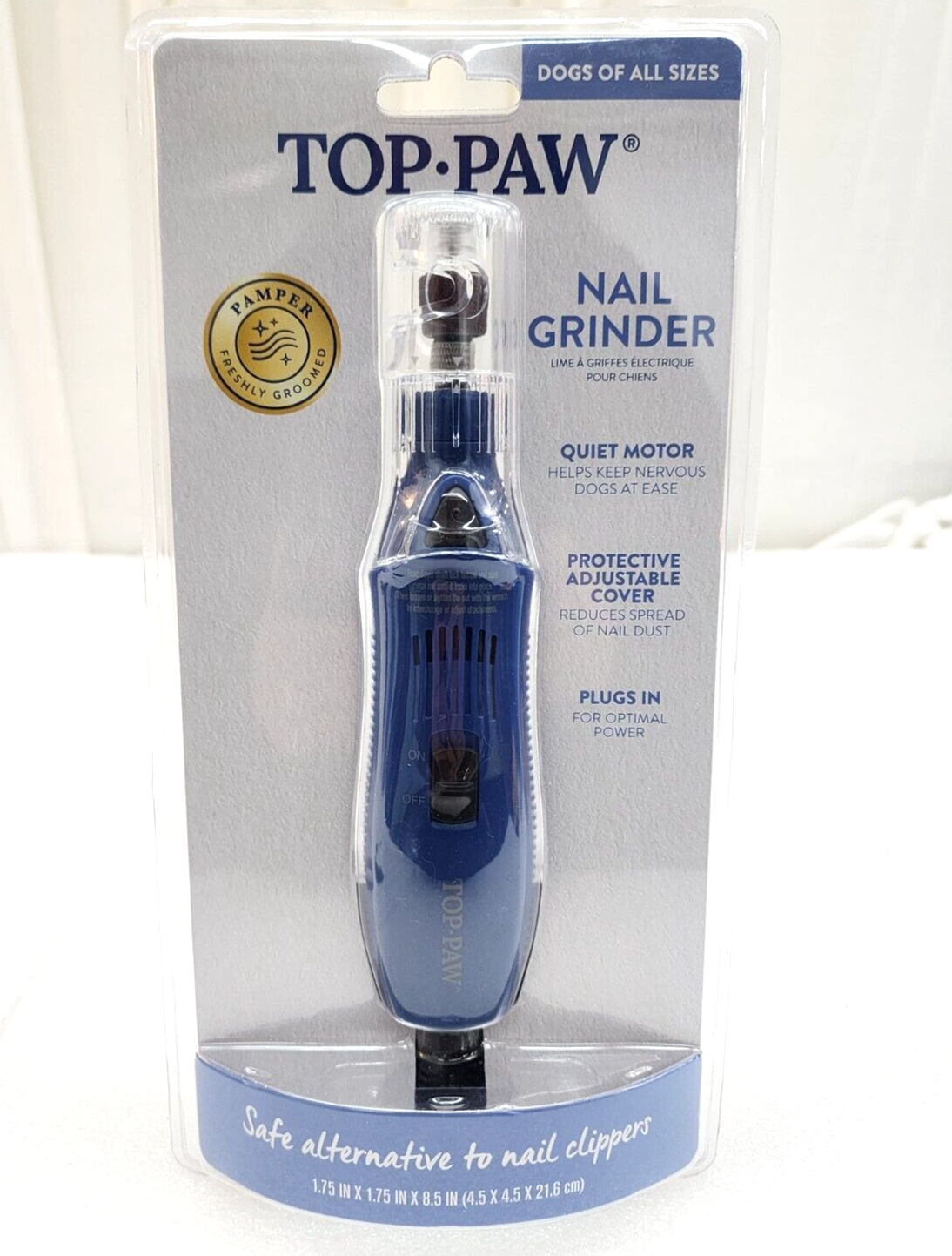 Top Paw Quiet Motor Nail Grinder for All Dog Sizes 5295352 (New) eBay