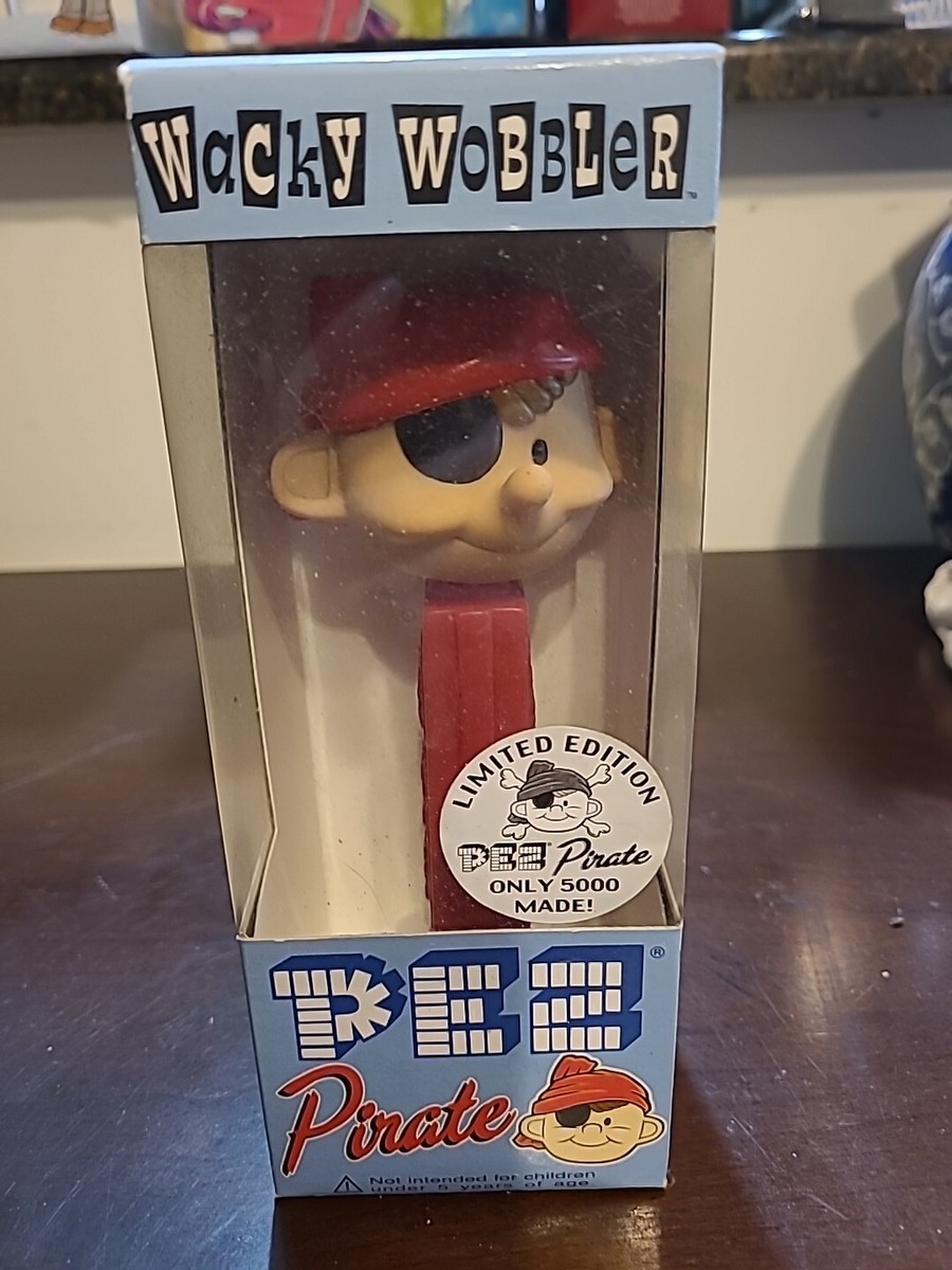 【FUNKO WACKY WOBBLER】 PEZ Pirate 限定版 Limited Edition Wacky Wobbler 